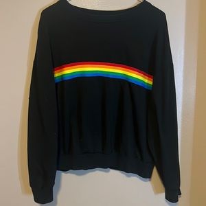 SHEIN Rainbow Sweatshirt